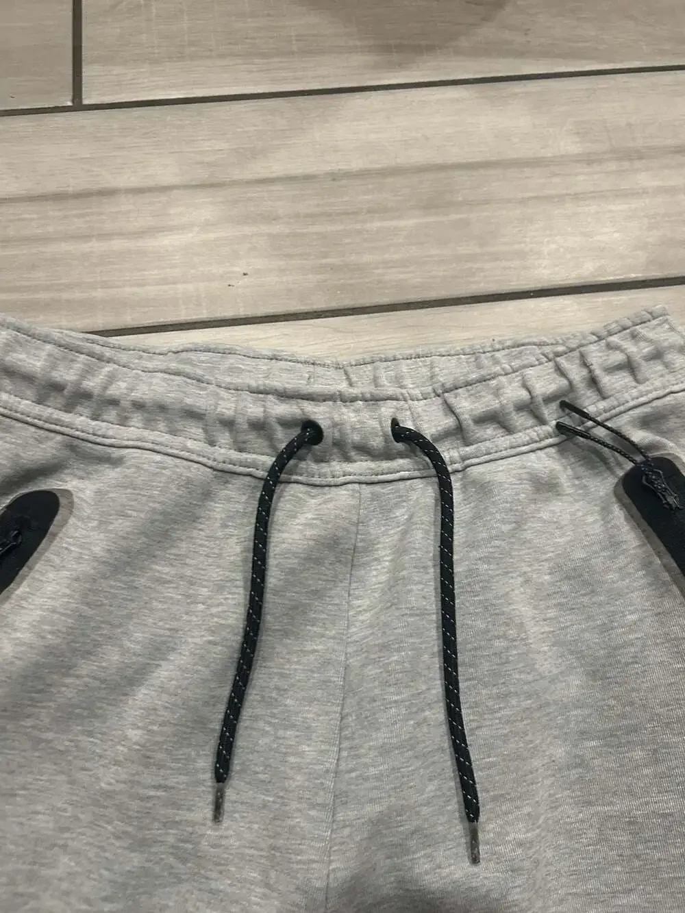 Nike Sportswear Tech Fleece Open-Hem Sweatpants 'Grey Heather/Black'